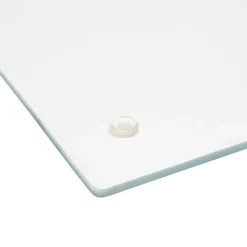 Tabla De Vidrio Efecto Mármol 40x30Cm