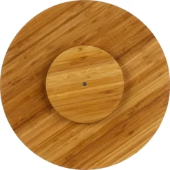 Tabla Giratoria De Bambú 35Cm