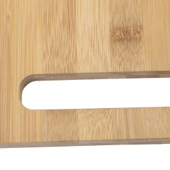 Tabla para aperitivos con patas beige de bambú