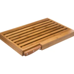 Tabla P/Cortar Pan + Cuchillo 44x27x3.5