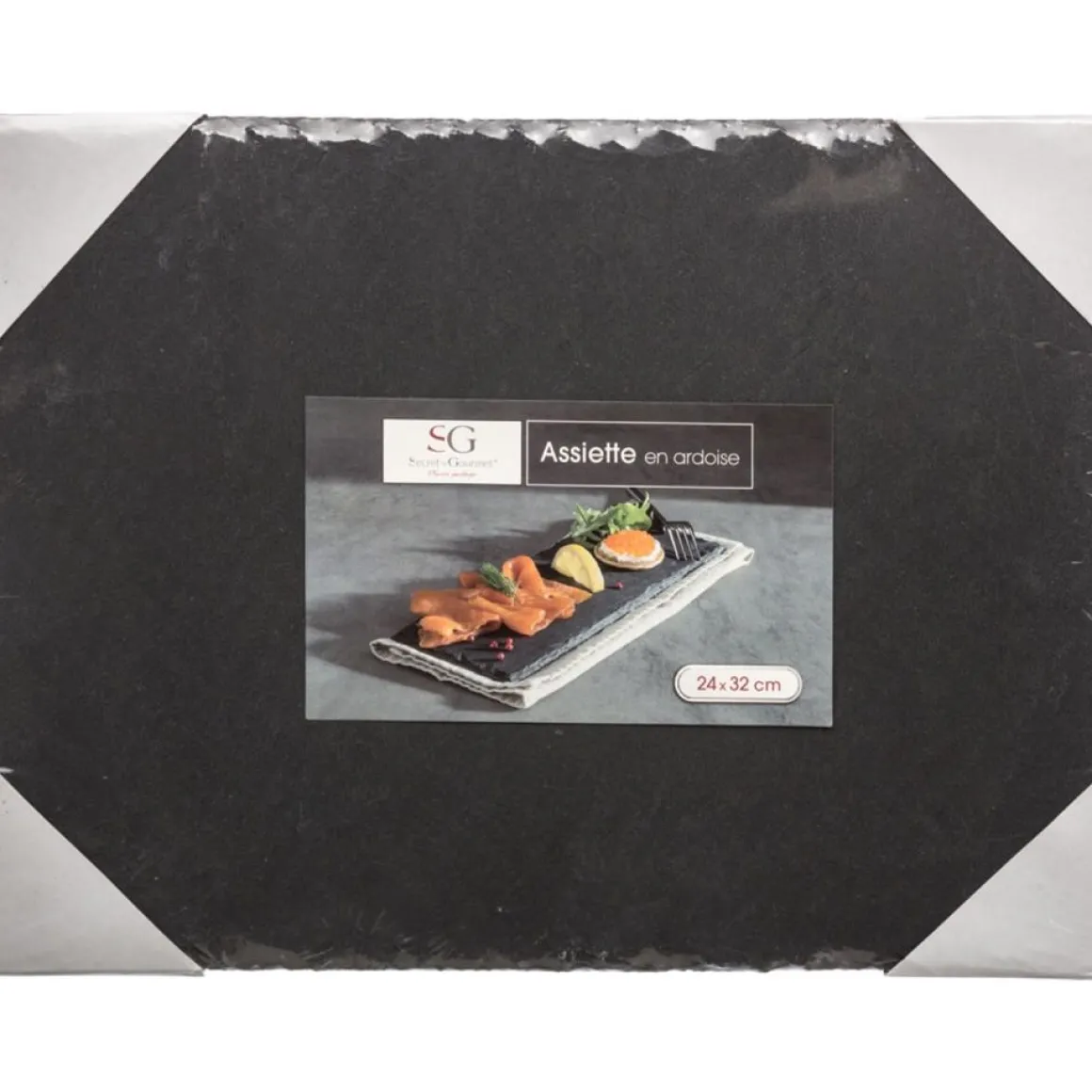 Tabla Rect. De Losa De Roca 24x32Cm