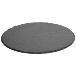 Tabla Redonda De Losa De Roca 33Cm