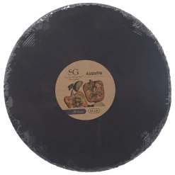 Tabla Redonda De Losa De Roca 33Cm