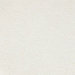 Taburete BANSA blanco con patas de bambú