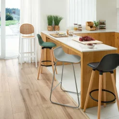 Taburete de bar MAXON verde caqui