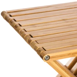 Taburete multiusos de bambú