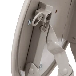 Taburete plegable beige