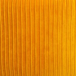 Taburete Solaro Terciopelo Ocre 35x42Cm