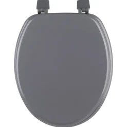 Tapa De Inodoro De Madera Luxe Gris