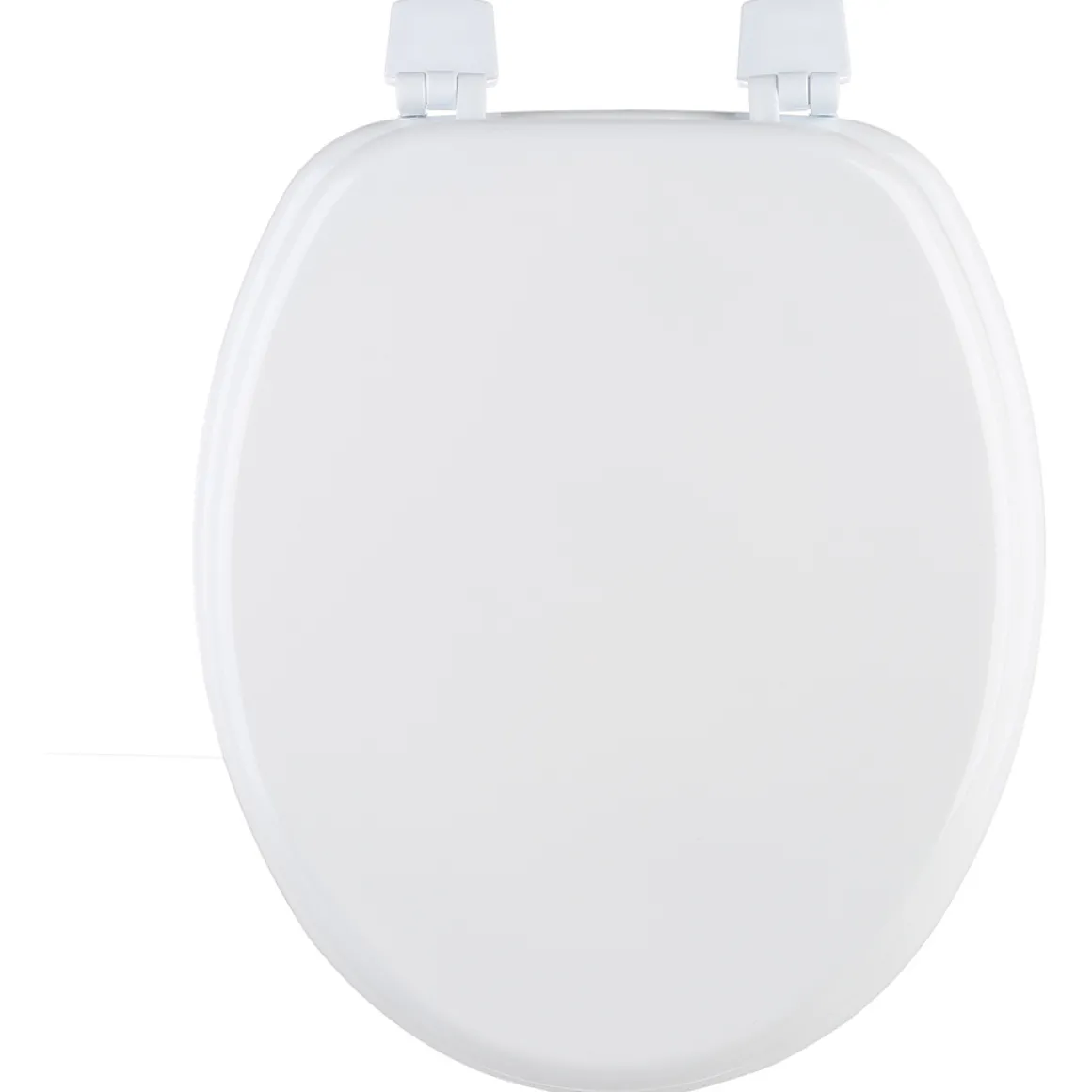 Tapa De Inodoro De Madera Luxe Blanca