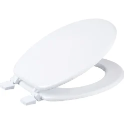 Tapa De Inodoro De Madera Luxe Blanca