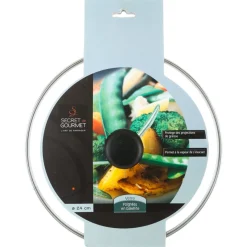 Tapa De Vidrio P/Cacerola 24Cm
