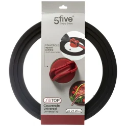 Tapa De Vidrio/Silicona 22/24/26Cm