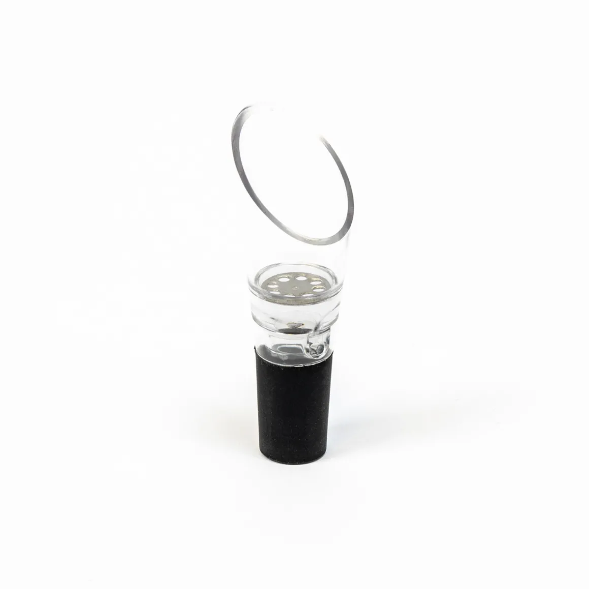 Tapón Aireador Para Botellas Color Negro
