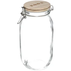 Tarro De Vidrio C/Tapa Hermética 2L