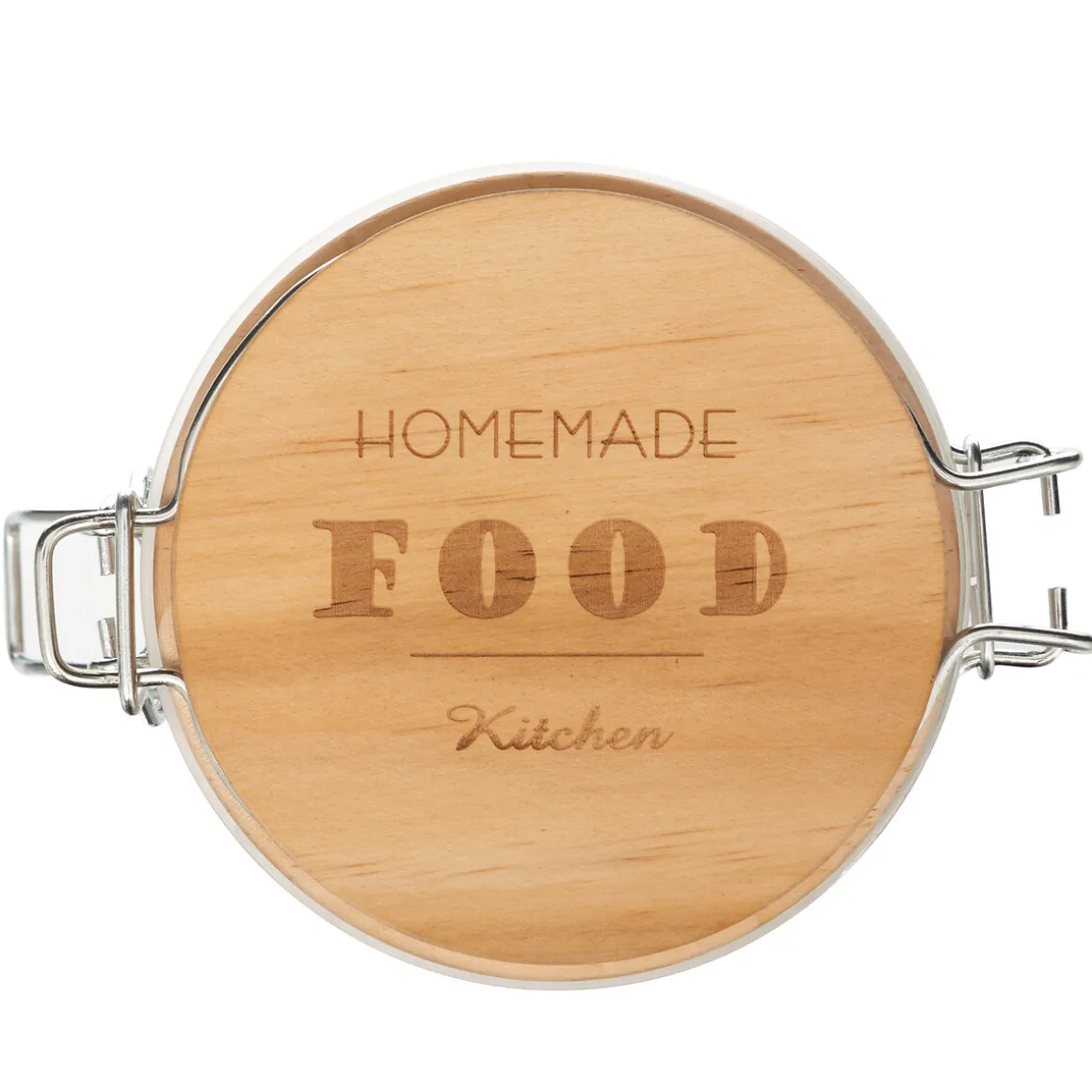 Tarro De Vidrio C/Tapa Hermética 1L