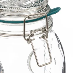 Tarro De Vidrio Tapa Hermética 1L