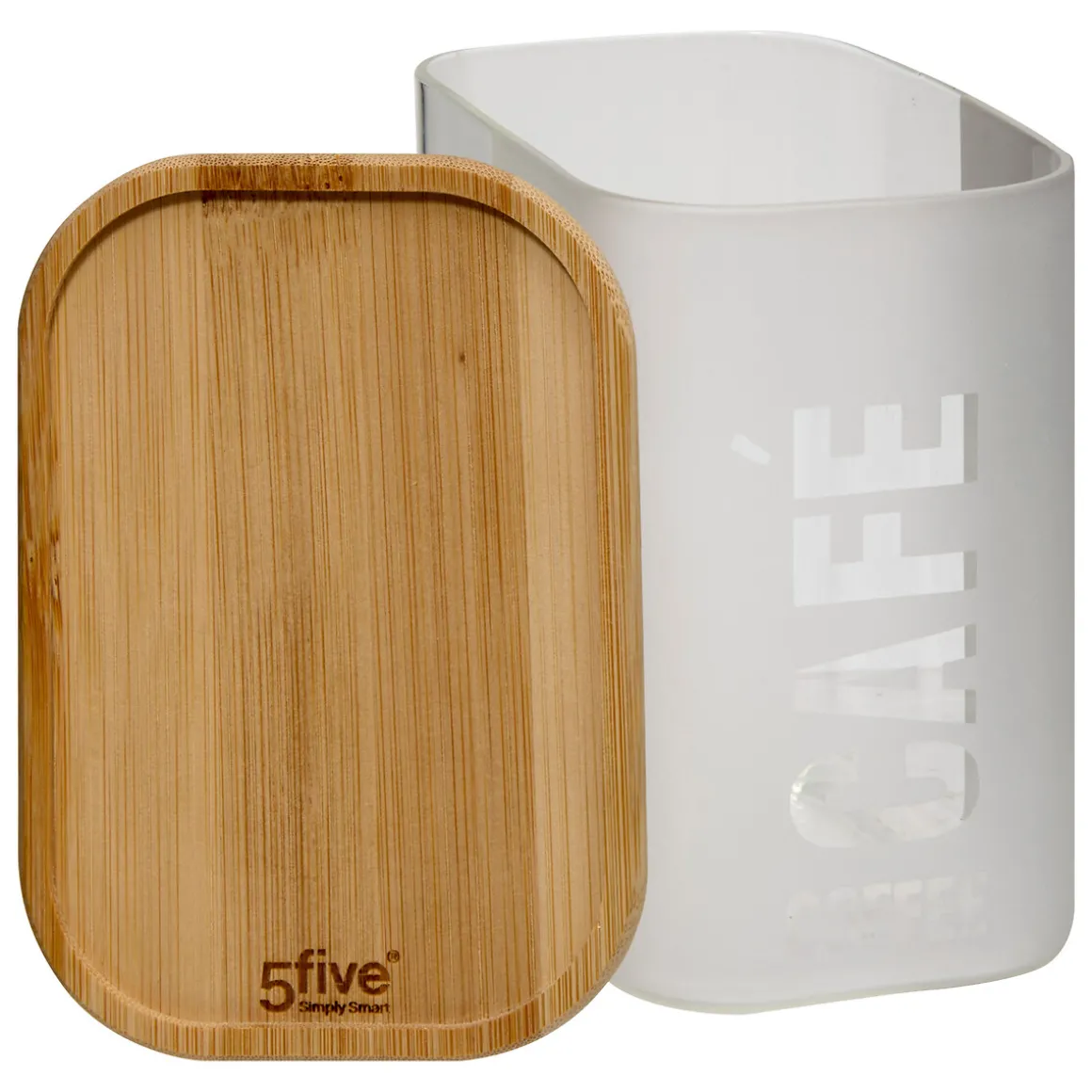 Tarro para café de vidrio y bambú 0,72L