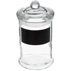 Tarro Vidrio C/Etiqueta De Pizarrón