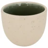Taza de café WONJA verde de porcelana 10cl