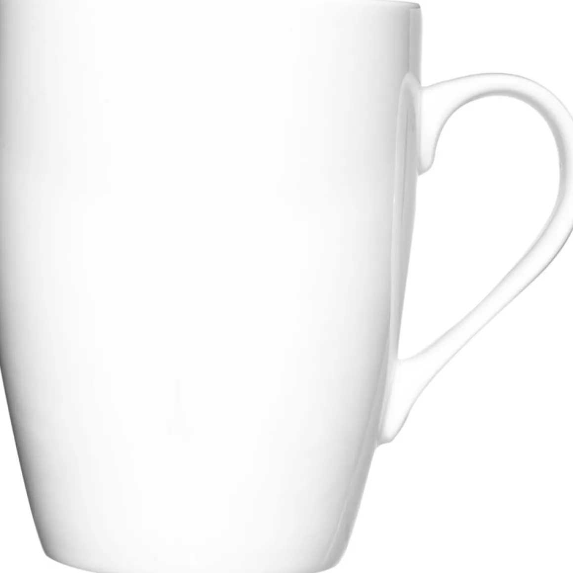 Taza De Porcelana Blanca