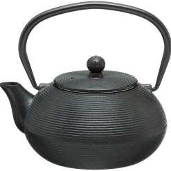 Tetera Mini Doty Filtro Inox Negra 0.6L