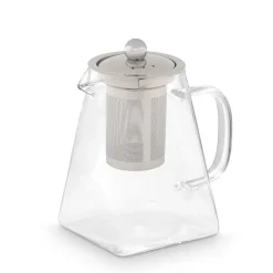 Tetera Transparente Con Filtro 80cl