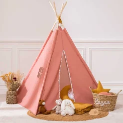 Tienda Tipi Rosa 120x120x160Cm
