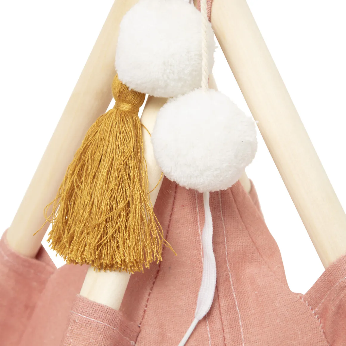 Tienda Tipi Rosa 120x120x160Cm