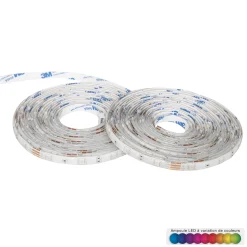 Tira de luz LED multicolor mando a distancia 10M