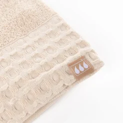 Toalla de baño beige 70x130cm