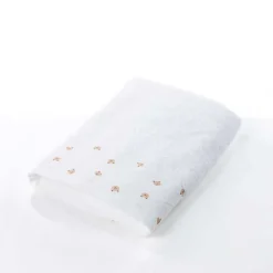 Toalla de baño blanca de algodón 70x140cm