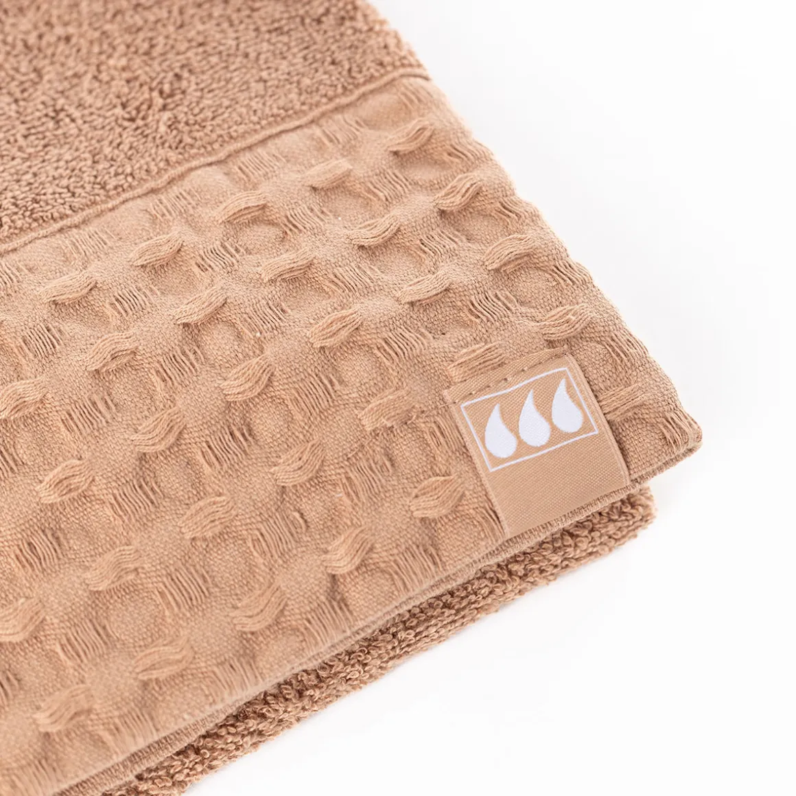 Toalla de baño gris pardo 70x130cm