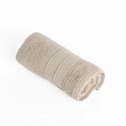 Toalla de mano ESSENZA marrón claro 50x90cm