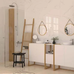 Toallero escalera de bambú 170cm