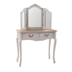 Tocador Bela Blanco C/Espejo 90x40x79Cm