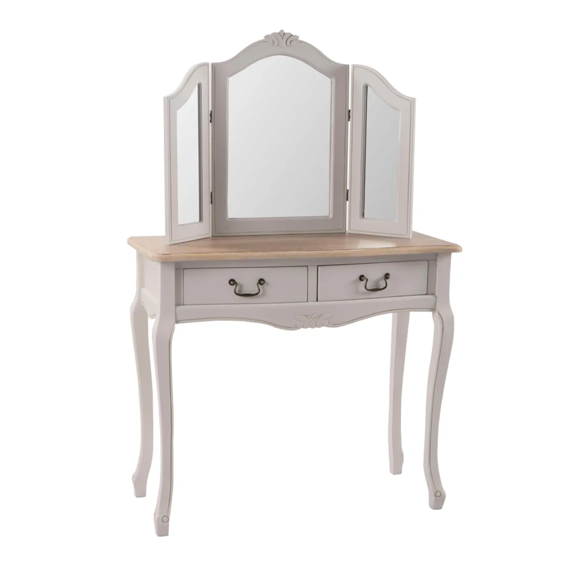 Tocador Bela Blanco C/Espejo 90x40x79Cm