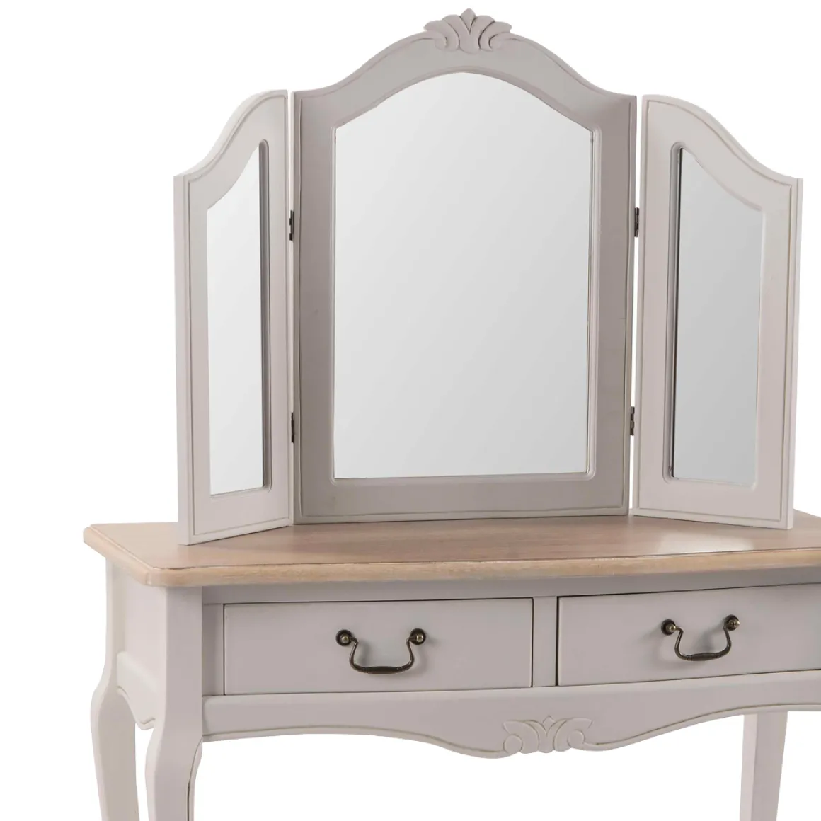 Tocador Bela Blanco C/Espejo 90x40x79Cm