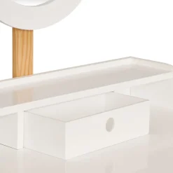 Tocador BELLA blanco de madera de pino