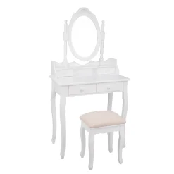 Tocador Blanco Lilliou Mdf 75x40x141Cm