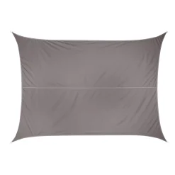 Toldo solar CURACAO gris pardo 3x4m