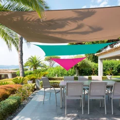 Toldo solar CURACAO gris pardo 3x4m