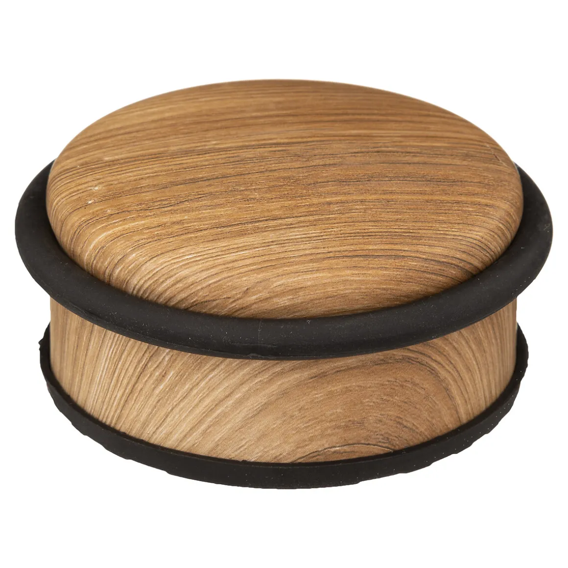 Tope De Puerta De Metal Y Madera 10X4.5