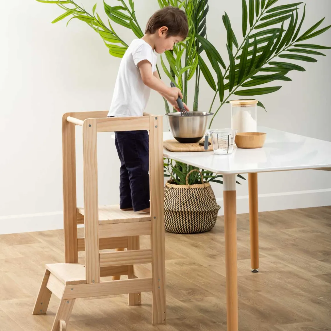 Torre Aprendizaje Montessori 51x51x90Cm