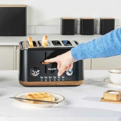 Tostadora 4 rebanadas SALTER TORONTO negra