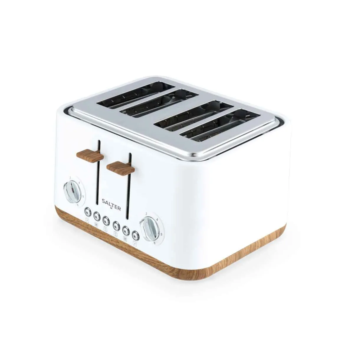 Tostadora 4 rebanadas SALTER TORONTO blanca