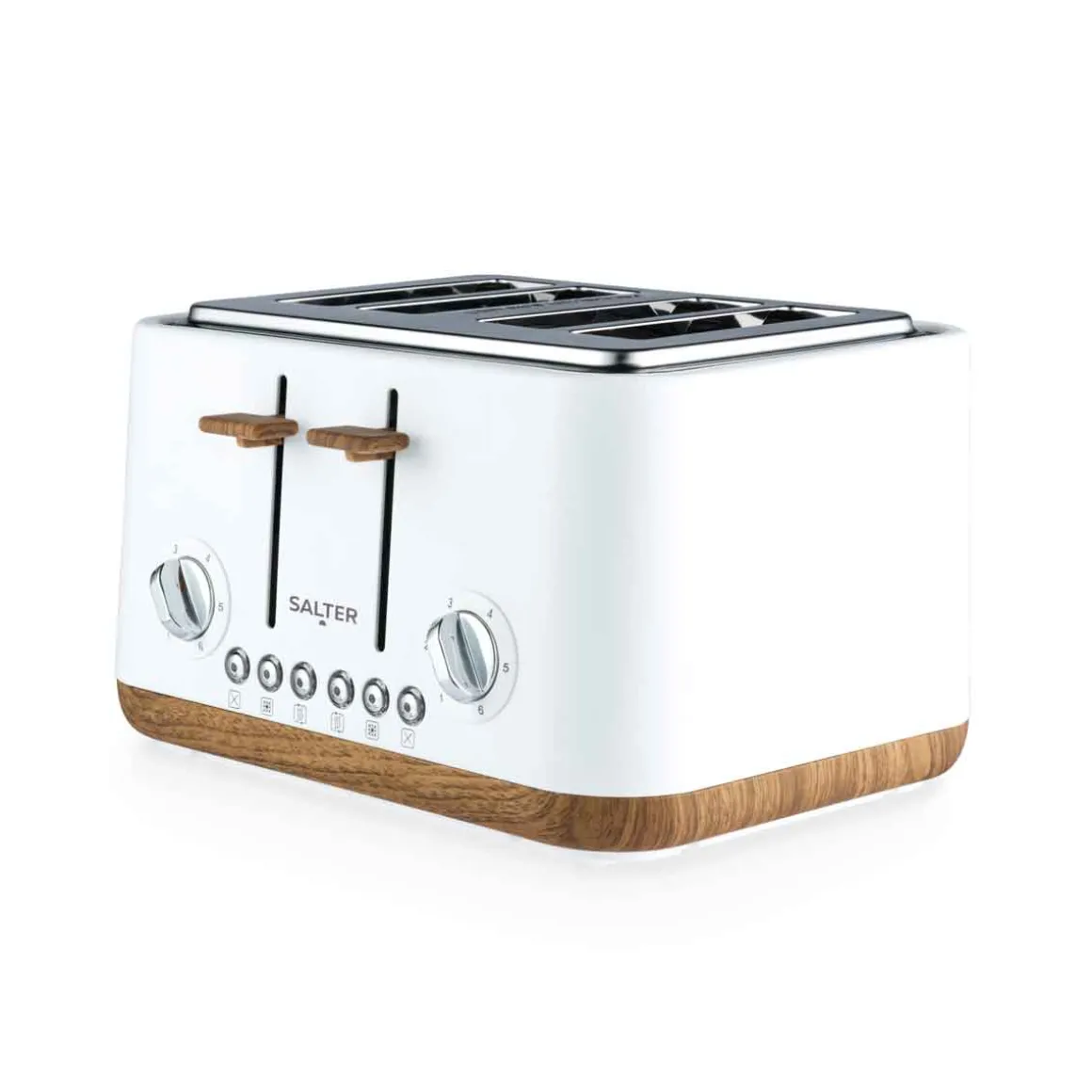 Tostadora 4 rebanadas SALTER TORONTO blanca