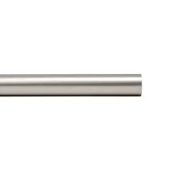 Tubo Hierro Forjado D20 2M Plateado