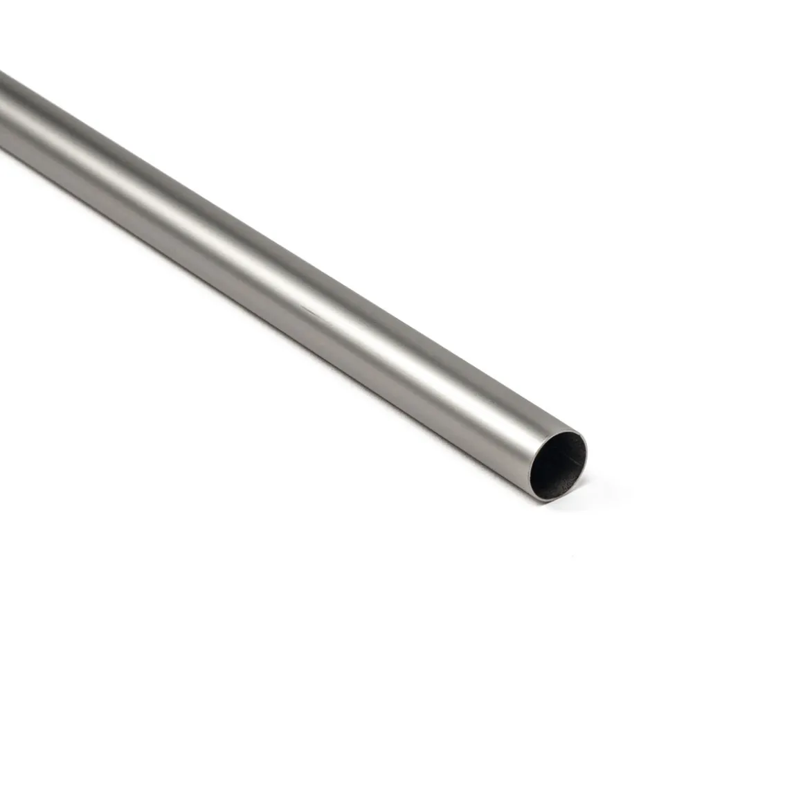 Tubo Hierro Forjado D20 2M Plateado