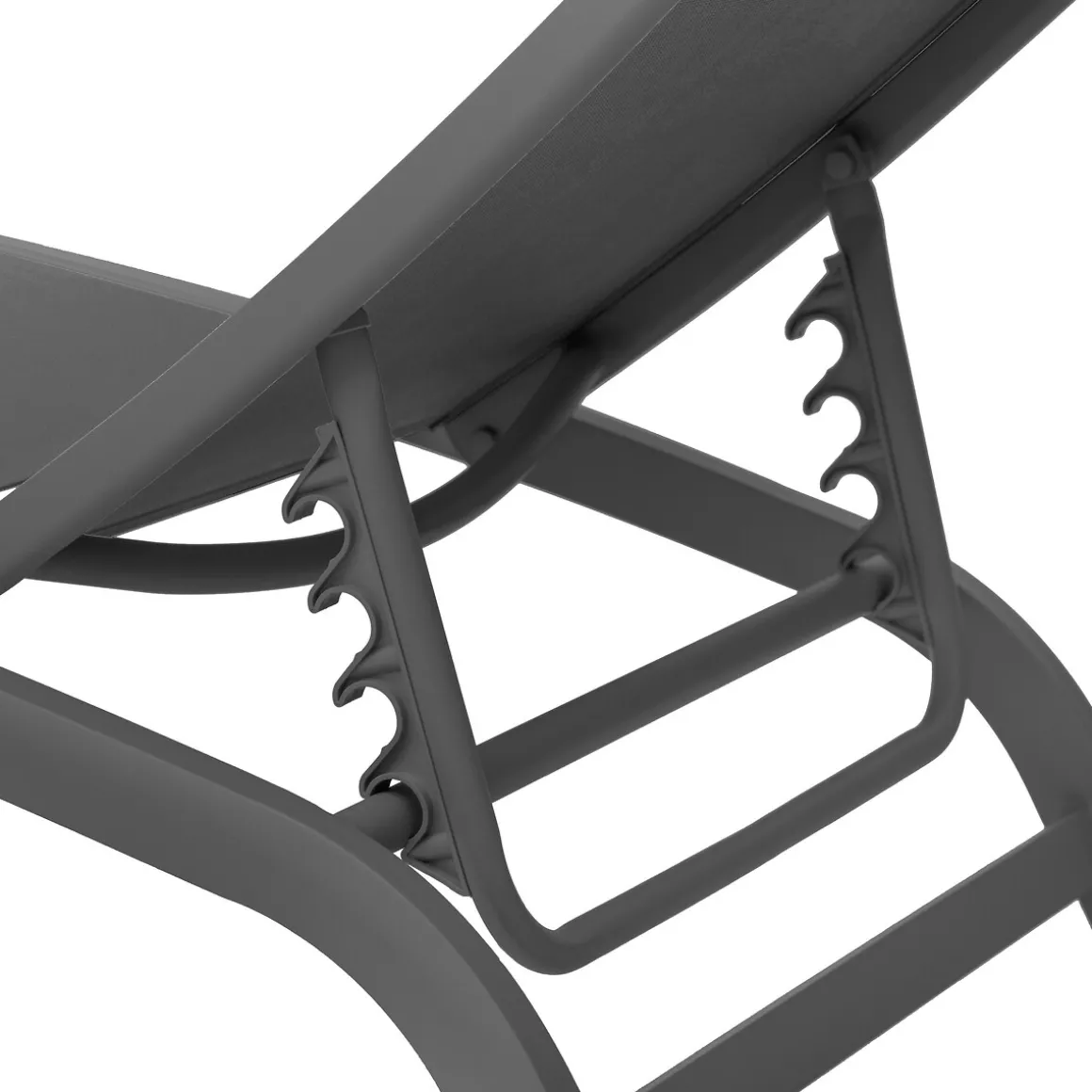 Tumbona BONAO gris antracite